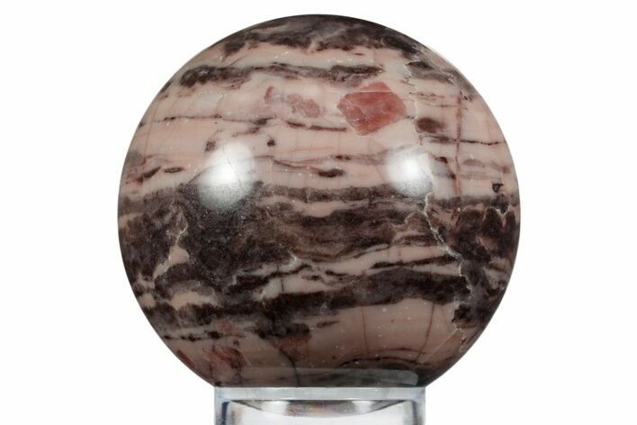 Polished Kona Dolomite (Stromatolite) Sphere - Michigan #354346